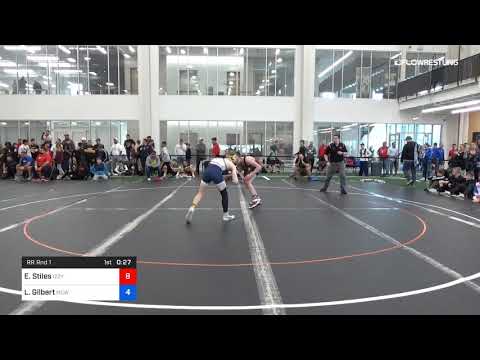 52 Kg Rr Rnd 1 Ethan Stiles Izzy Style Vs Lane Gilbert Mauer Coughlin Wrestling Club