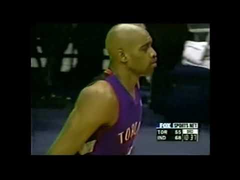 2000.02.16 - Vince Carter 21 Pts highlights vs Indiana Pacers