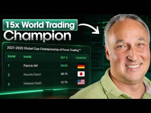 Best Trader in the World Reveals His Exact Strategy LIVE on Charts! — Patrick Nill