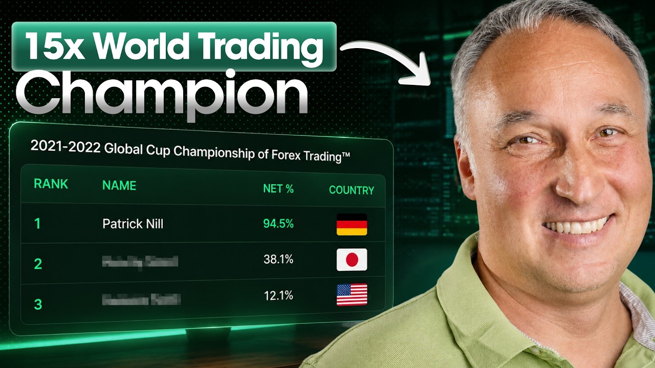 Best Trader in the World Reveals His Exact Strategy LIVE on Charts! — Patrick Nill