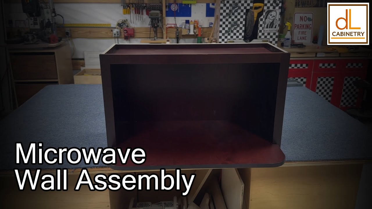 How to Assemble a Wall Microwave Cabinet