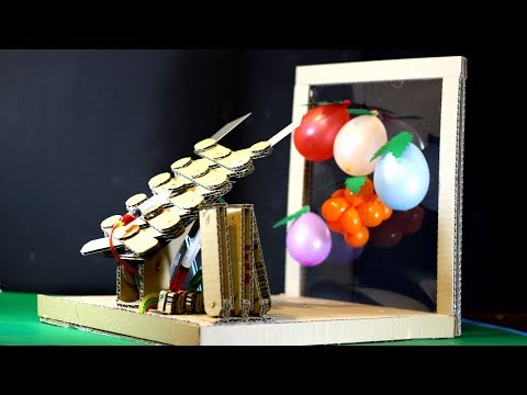 Karton kullanarak ninja meyve oyununu yapın