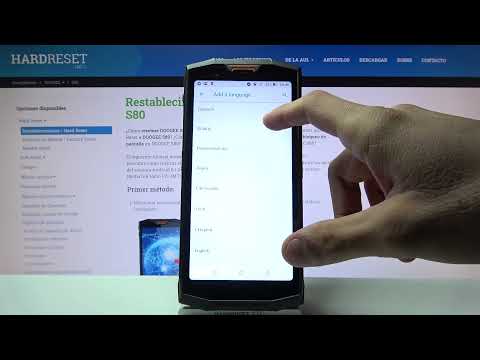 Cómo cambiar idioma a español en DOOGEE S80 - poner Doogee en español