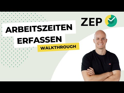 Arbeitszeiterfassung mit ZEP