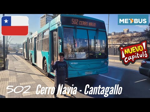 Transporte de Santiago|Caio Mondego HA|Mercedes Benz O500UA|502 Cerro Navia-Cantagallo|BJFD40