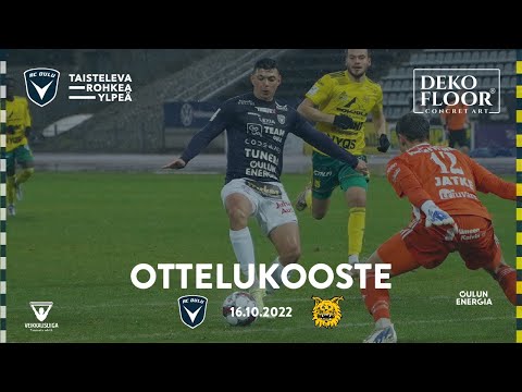 ACOTV: Dekofloor ottelukooste AC Oulu - Ilves 16.10.2022 (Veikkausliiga)