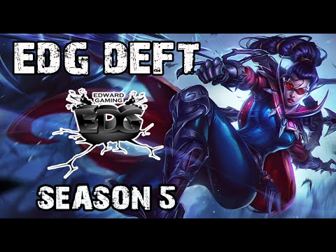 EDG Deft Vayne vs Corki ADC Ranked Challenger Korea