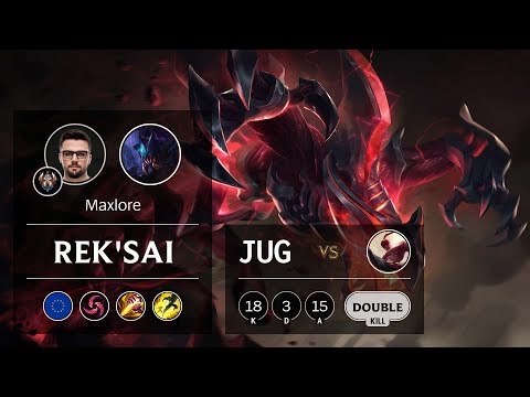 Rek'Sai Jungle vs Lee Sin - EUW Challenger Patch 9.24