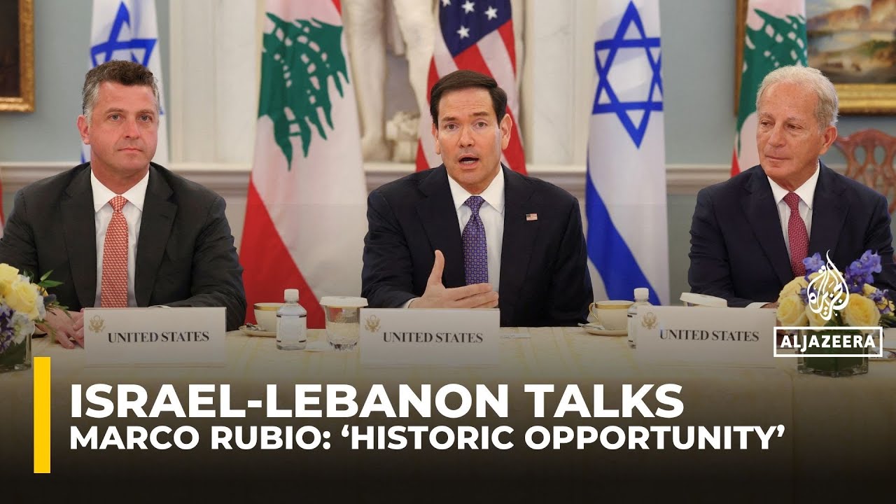 Rubio says Israel-Lebanon talks are a 'historic opportunity'