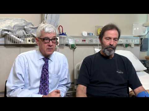 Proteus Syndrome Treatment - Leslie Biesecker with patient Jerry DeVries