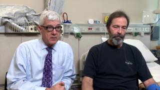 Proteus Syndrome Treatment - Leslie Biesecker with patient Jerry DeVries