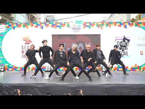 181223 [The Winner 2017] K-BOY cover NCT - Simon Says + BOSS + Cherry Bomb @ Dance To Your Seoul