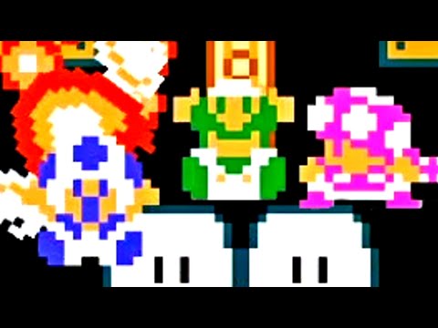 Super Mario Maker 2 Multiplayer Co-Op Teamwork