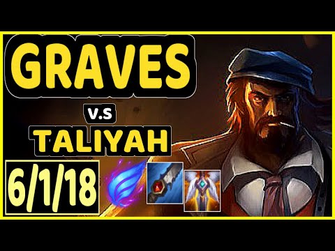 RAZORK (GRAVES) vs TALIYAH - 6/1/18 KDA JUNGLE CHALLENGER GAMEPLAY - EUW