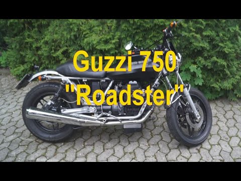 Guzzi 750 Roadster im workshop