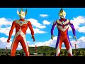 Ultraman Tiga And Ultraman Taro TagTeam NEW Request 6