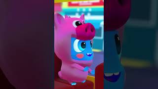 Download lagu Wheels on the Bus Mini Moonies Version 🚍🎶 | Fun Kids Song! mp3