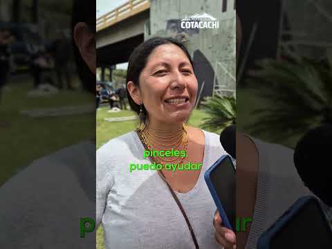 🗣️ “Declaraciones de Pacha Terán sobre los murales en Pinsaquí” #cotacachi #imbabura #noticias