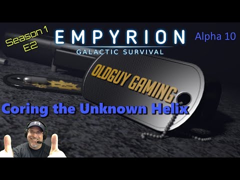 Empyrion Galactic Survival Alpha 10 | Season 1 | Ep2 | Coring the Unknown Helix