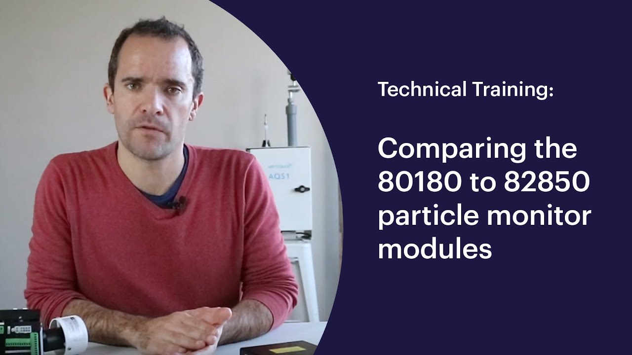 Compare 80180 to 82850 Particle monitor modules