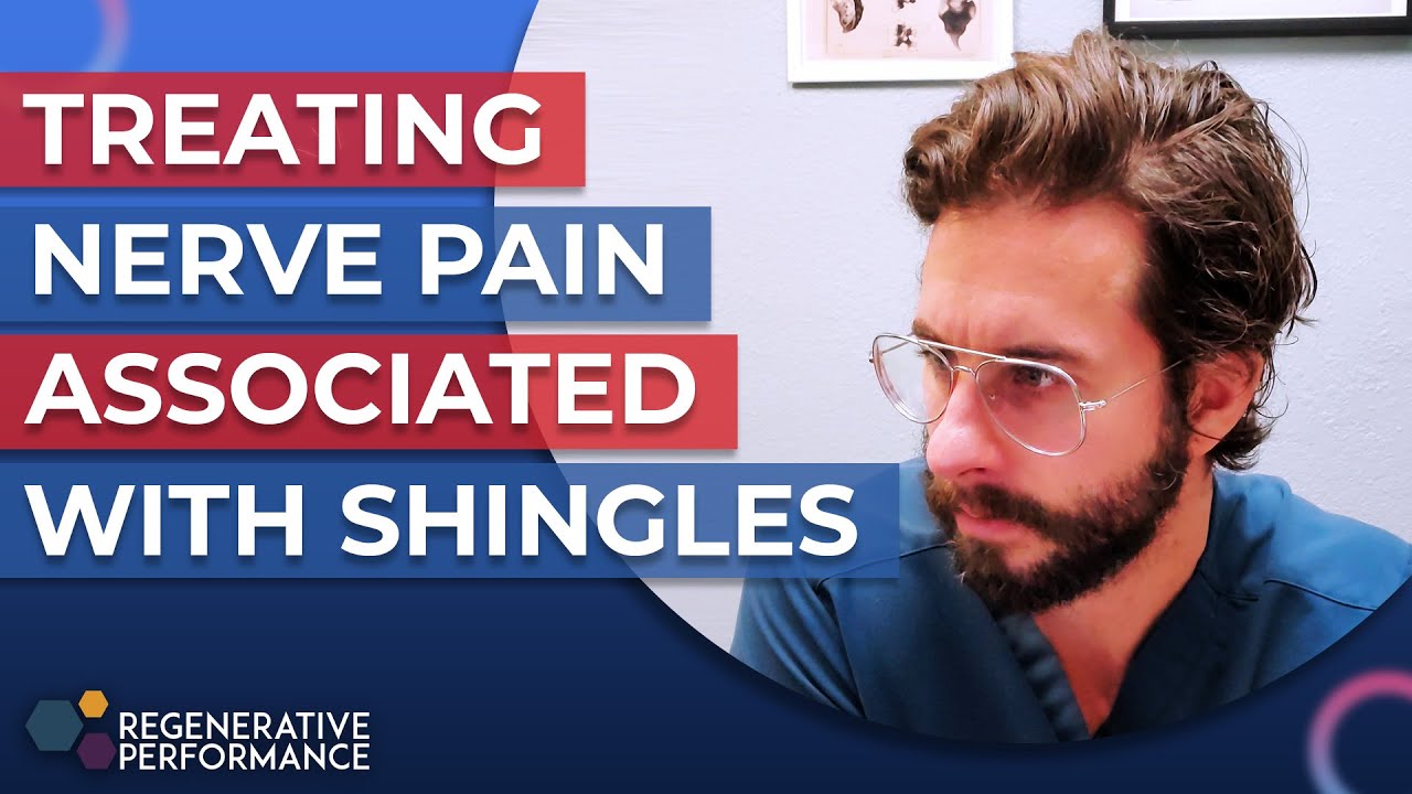 What helps nerve pain from shingles?