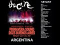 The Cure - En vivo en Argentina (Primavera Sound 2023)