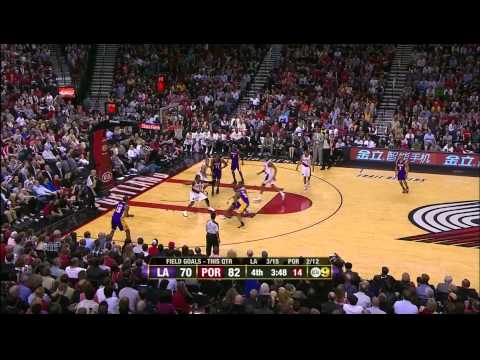 Lakers -Vs- Blazers  04/08/2011  HD 1080p