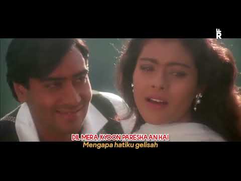 Ajnabe Mujhko Itna Bata | Pyaar To Hona Hi Tha (1998)| Lirik dan terjemahan bahasa Indonesia