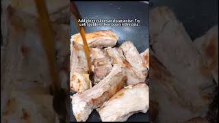 The Cola Ribs - tips: Avoid high-heat rapid cooking...(One Minute Cooking)