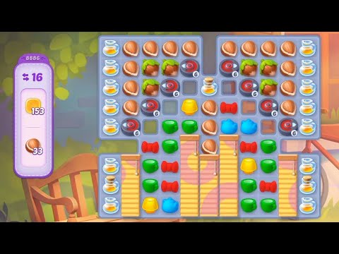 homescapes level 8886 | homescapes hard level