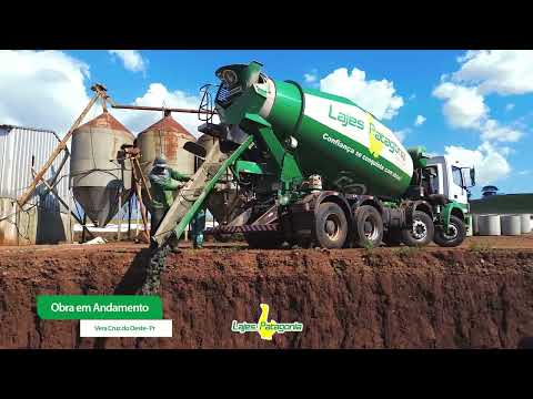 Obra para Silagem em Vera Cruz do Oeste | Execução Lajes Patagonia