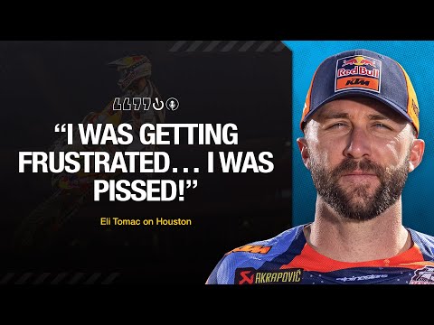 "A very 'oh crap' moment…" | Eli Tomac on 2026 Houston crash