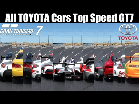 Thumbnail for Gran Turismo 7 || All Toyota Cars Top Speed Stock Battle || PS5 4K 60FPS by Toyota Gazoo Racing