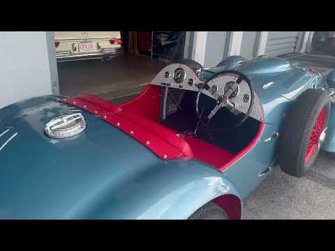 Thumbnail for Allard Race car interior leather restoration by Shamrock Auto Trim. by Shamrock (car), Car