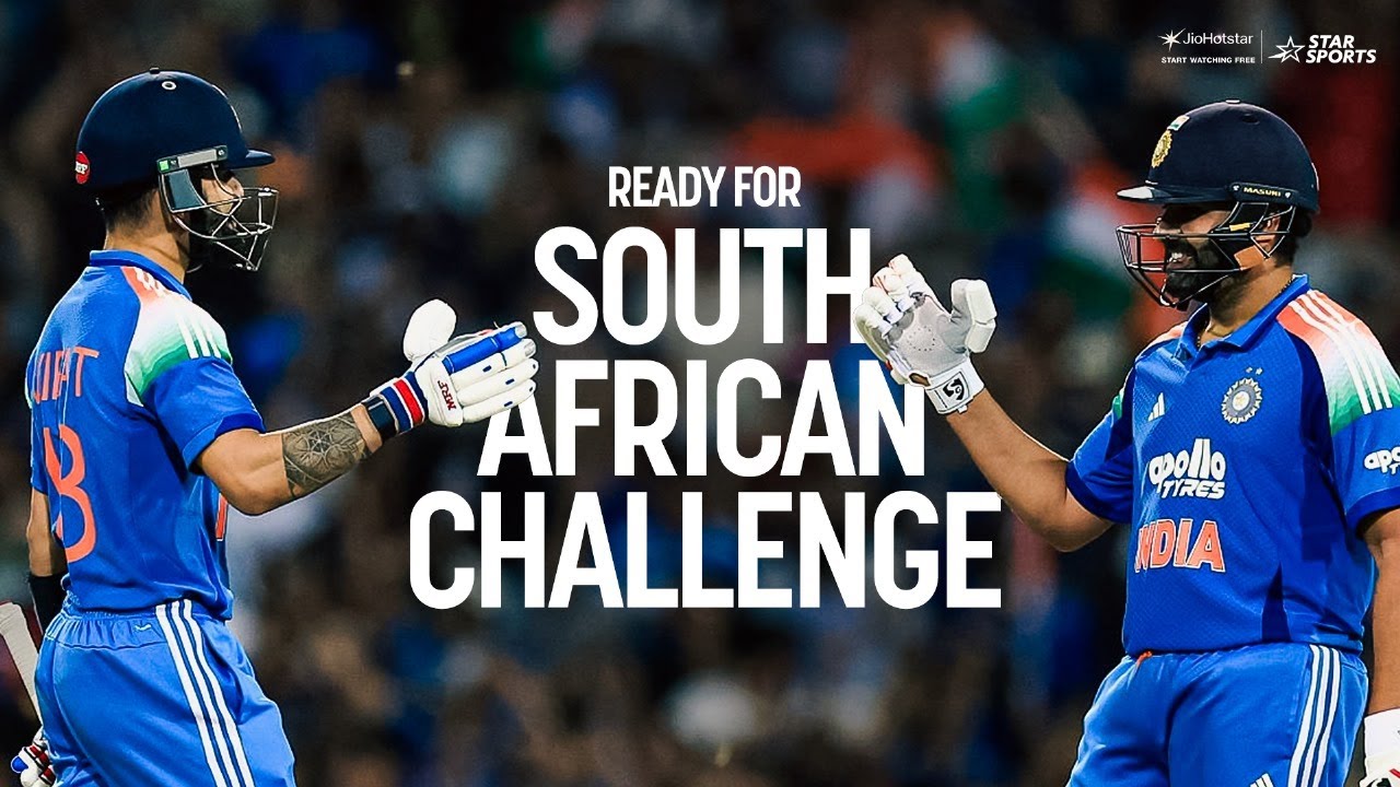 Virat Kohli and Rohit Sharma in the promo