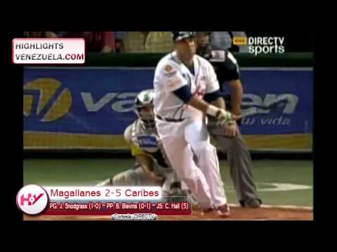 Highlights Jornada 24/10 LVBP. Caribes de Anzoátegui vs Navegantes del Magallanes