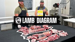 A Visual Guide to the Cuts of a Lamb: Where Every Lamb Cut Comes From | By The Bearded Butchers