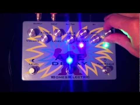 Bomes Electric Ape Delay - Tape Delay Blue image 3