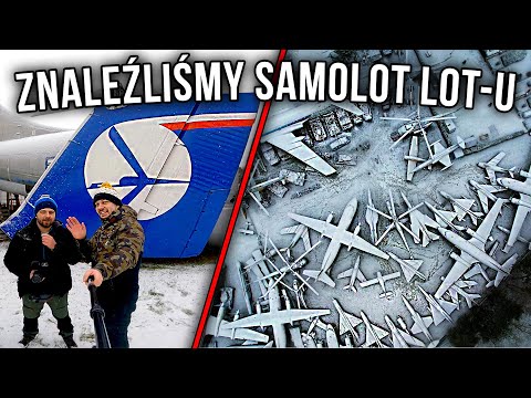 Największe cmentarzysko samolotów i czołgów w Europie