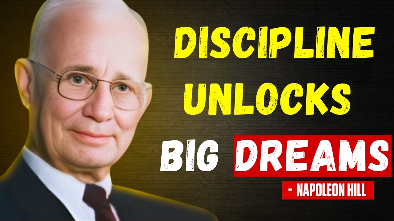 Big Dreams Need Big Sacrifices Discipline Yourself | Napoleon Hill