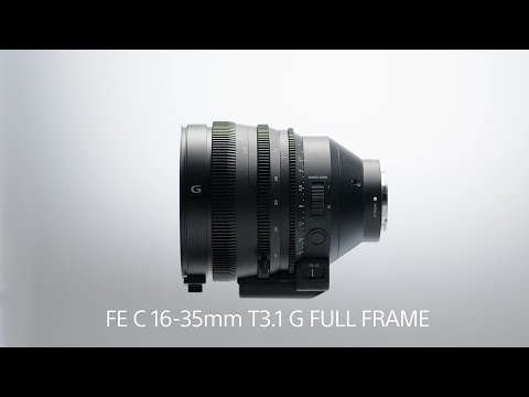 Sony FE C 16-35mm T3.1 G Full-Frame Cinema Lens