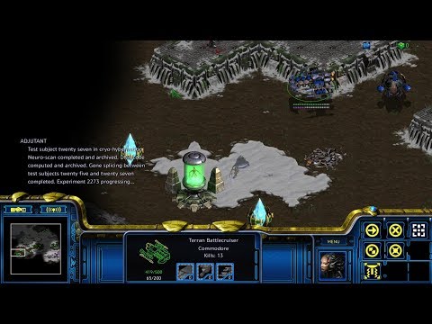StarCraft: Remastered Co-op Campaign BW Secret Bonus Mission - Dark Origin
