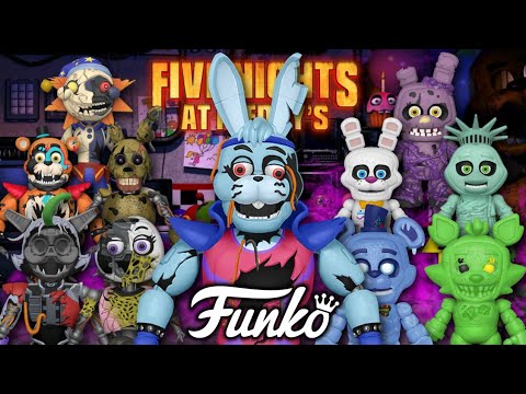 Fixing The WORST Five Nights At Freddy's Funko Action Figures Concepts