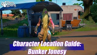 Fortnite Chapter 3 Season 2 - Character Locations and Guide - Bunker Jonesy