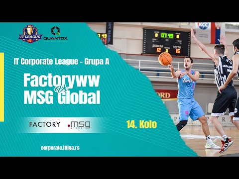 19.03.2023 IT CORPORATE LIGA Grupa A 13:00 FACTORYWW - MSG GLOBAL