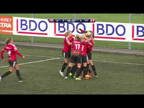 Highlights från Damallsvenskan - LB07 vs Piteå IF - 20170423 - Limhamns IP