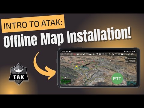 How to Install and Download Maps in ATAK/iTAK  |Full Tutorial |