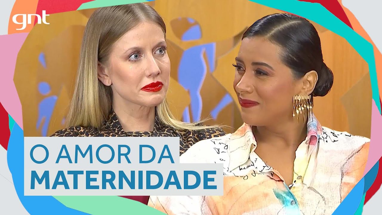 Gabriela Prioli se emociona com relato de Aline Midlej sobre maternidade | Saia Justa | GNT