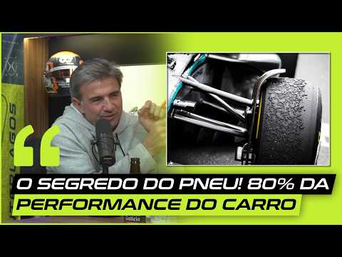 UMA AULA SOBRE GESTÃO DE PNEUS E PILOTAGEM COM PIQUET E FITTIPALDI! #Cortes #PelasPistasPodcast