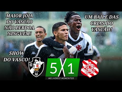 Vasco 5 x 1 Bangu | Gols e Melhores Momentos | Taça Guanabara Sub17 2025